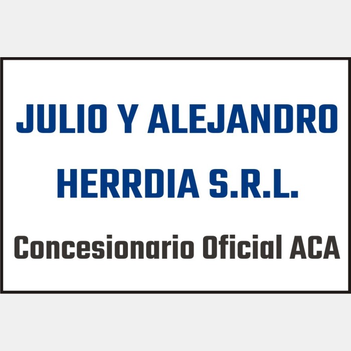 Julio y Alejandro Herrdia S.R.L.